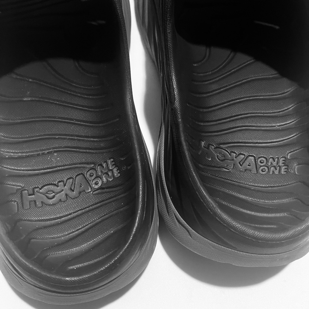 Hoka One One Ora Recovery Slip On Sandals Sz 10 - Picture 12 of 12